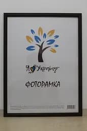 Фоторамка 30х42, коричнева без золотої вставки, 1511-В84 б/з, СКЛО + ДВП                                                                                                                                                                                                                                                                                                                                              