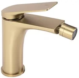 Змішувач для біде Rea Avalon brushed gold (Rea-B2701) - мініатюра 2