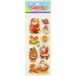 Наклейки новогодние Bambi Новый Год (13-60 XYK144)