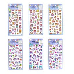 Наклейки детские Malevaro 6 дизайнов 12 шт. (762770ML)