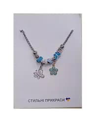 Набір дитячої біжутерії B4324, браслет із шармами типу пандора, Ціна за 1 набір, в пакеті (6923002043247) Вид 5