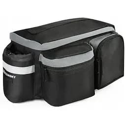 Велосипедная сумка на багажник. кофр 6L Wozinsky 28х16х14 см sum0021406