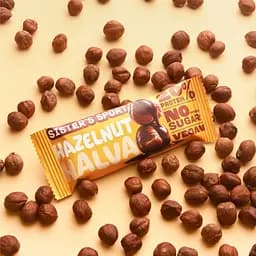 Протеїнова халва Sister's Sport Protein Halva, 10*40 грам - Фундук - мініатюра 6