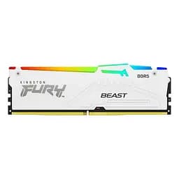 Модуль памяти Kingston Fury DDR5 16GB 5600MHz Beast White RGB EXPO (KF556C36BWEA-16)