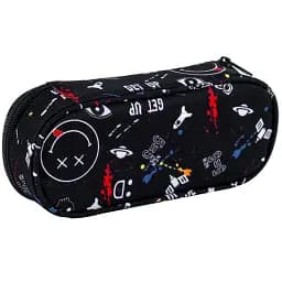 Пенал м'який Kite 22x9.5x6 см чорний (K24-599-10) - мініатюра 2