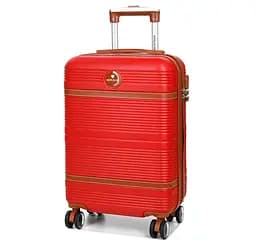 Валіза маленька S ABS-пластик Worldline Airtex 629 56×36×22см 38л Червона - мініатюра 1