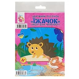 Набор для творчества картинка из песка "Еж" RI29051608