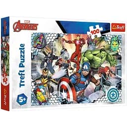 Пазл Trefl Известные Мстители Марвел 100 эл. (16454)