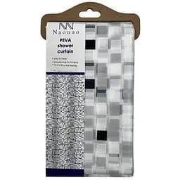 Шторка для ванной комнаты Stenson R89755, 180х180 см квадрат (26202)