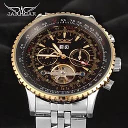 Чоловічий наручний механічний годинник Jaragar Luxury - мініатюра 7