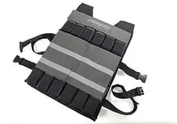 Жилет обтяжувач EasyFit Armor 18 кг набірний з кроком 0,5 кг
