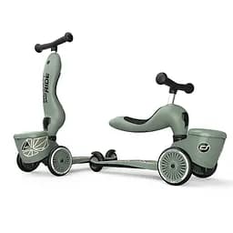 Самокат-трансформер 2 в 1 Scoot and Ride Highwaykick-1 Lifestyle, зелений - мініатюра 3