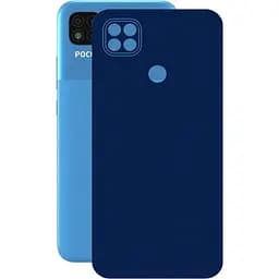 Защитная пленка StatusSKIN для Xiaomi Poco C31 2021 Корпус Винил Синий металлик