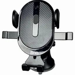 Тримач для телефонів в машину Biva BH-28 Car Holder Black - мініатюра 2