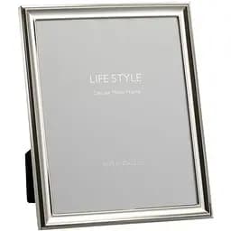 Фоторамка J-Line металева класична 20х25 см срібляста (93210)