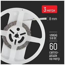 Світлодіодна стрічка ColorWay LED  3м з живленням від USB (CW-LD03) - мініатюра 2