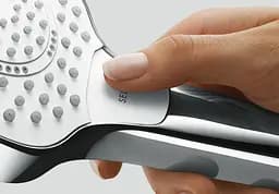 Ручний душ Hansgrohe Croma Select S 110 Vario EcoSmart білий/хром 9л/хв 26803400, Хром - мініатюра 2