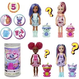 Лялька сюрприз Barbie Pop Reveal Bubble Tea Челсі та друзі в асортименті (HRK63) - мініатюра 4