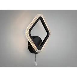 Світлодіодне бра Romin чорне 12 Вт зі шнурком