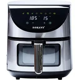 Аэрофритюрница аэрогриль безмасляная Sokany SK-10031 7л 1700 Вт Черная