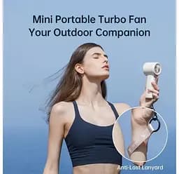 Вентилятор Jisulife Handheld Fan Pro1 білий - мініатюра 6