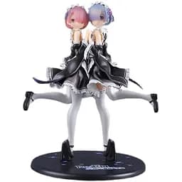 Фигурка Жизнь с нуля в альтернативном мире Рэм и Рам Re:Zero Rem Ram 23 см CH RZ RR