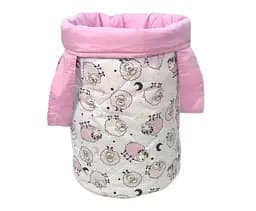 Корзина для игрушек Moontime "Овечки розовые"