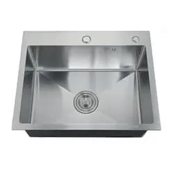 Кухонна мийка Zerix ZH5050-215.SUS304 MX1581, Нержавіюча сталь
