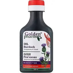 Олія реп’яхова Golden Pharm з червоним перцем 100 мл