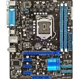 Материнская плата ASUS P8B75-M LX Plus (P8B75-M LX Plus) (s1155, Intel B75, Micro-ATX) Б/у