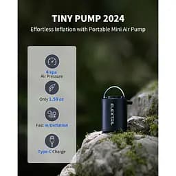Насос кемпінговий Flextail Tiny Pump, чорний - мініатюра 6