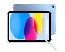 Чохол-накладка DK для Apple iPad 10.9" 10gen 2022 Silicone Corner Air Bag (015467) clear - мініатюра 2
