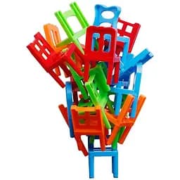 Настольная интерактивная игра Ummi 301 Balance Chairs 18 pcs Colorful