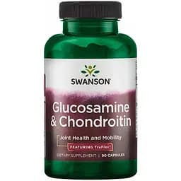 Глюкозамін і хондроїтин Swanson Joint Helth and Mobility 90 капсул
