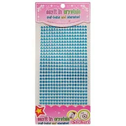 Напівнамистини наклейки Планшетка-№19, 4 мм, на планшетці 468 шт