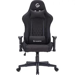 Геймерське крісло GamePro GC700FB RGB Size L Fabric Black [126423] - мініатюра 2