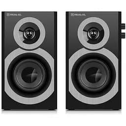 Комп'ютерні колонки 2.0 REAL-EL RS245 20 Вт Black - мініатюра 2