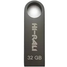 Флеш накопитель USB 32Gb Hi-Rali Shuttle черный USB 2.0 (HI-32GBSHBK)