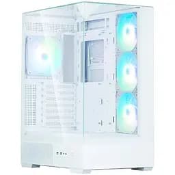 Корпус Zalman P40 Prism Plus, белый, Mid Tower, без БП, для ATX/Micro ATX/Mini ITX, 1xType-C/2xUSB 3.0, макс. CPU - 165 мм/