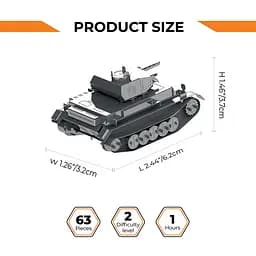 Колекційна модель Metal Time Pz.Kpfw. II Ausf. G MT061 (World of Tanks) - мініатюра 7