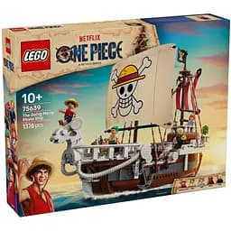 Конструктор LEGO One Piece Пиратский корабль Вездеходный Мерри 1376 деталей (75639)