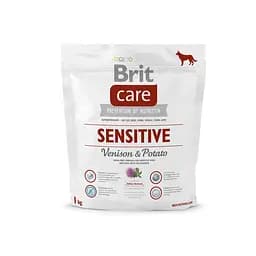 Сухий корм Brit Care Sensitive Venison & Potato 1 кг для собак з чутливим травленням (оленина)