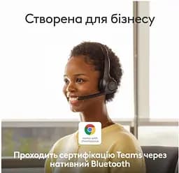 Навушники бездротові накладні Logitech з вбудованим мікрофоном Zone 305 2.4GHZ і BT 981-001458 - мініатюра 8