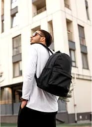 Чоловічий рюкзак Sambag BRIX PJT CLASSIC чорний 40 х 27 х 15 см (11711065m) - мініатюра 3