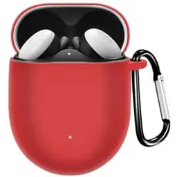 Чохол-накладка DK Silicone Candy Friendly з карабіном для Google Pixel Buds 2 (011407) (red)