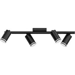 Светильник накладной Ardero ML348-4X MR16 GU10 четверной поворотный черный (80388)