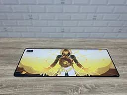 Великий килимок для мишки WorkPlaceShop Anime Геншин Імпакт Моракс 1000 x 400 мм