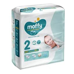 Подгузники детские Moffy Jumbo 2 (3-6 кг) 78 шт.