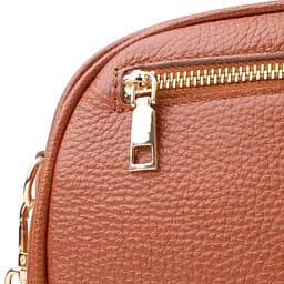 Стьобана сумка для жінок Vintage з натуральної шкіри 20х14х7 см sum0027544 - мініатюра 6
