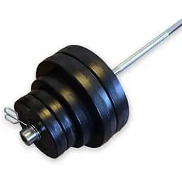 Штанга олімпійська RN Sport 75 кг у пластиковій оболонці